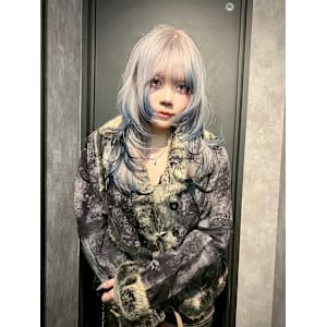 エンドカラー　デザインカラー　ケアブリーチカラー　ウルフ - Null 表参道本店 デザインカラー/ダブルカラー【ヌル】掲載中