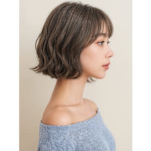 細めハイライト外ハネ小顔エアリーボブパーマp1シャドールーツ - COVER HAIR bliss【カバーヘア ブリス】志木/志木南口駅前店【カバーヘア ブリス シキ シキミナミグチエキマエテン】掲載中