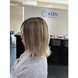 アンブレラカラー - AIZU 渋沢 白髪ぼかし ハイライト 髪質改善【アイズ シブサワ シラガボカシ ハイライト カミシツカイゼン】掲載中