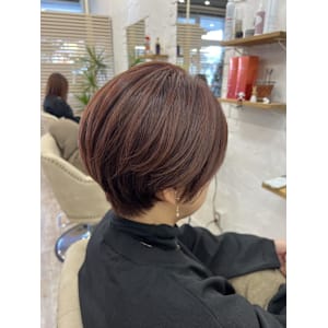 ショート/オーガニックカラー - latte hair lemie【ラテ ヘア レミエ】掲載中