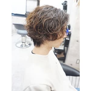 メンズカット/ソフトツイストパーマ - hair teria ryu 大塚【ヘアテリア リュウ オオツカ】掲載中