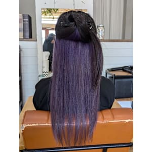 ロング×インナーカラー