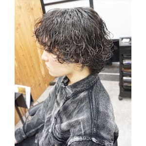 メンズカット/波巻きパーマ - hair teria ryu 大塚【ヘアテリア リュウ オオツカ】掲載中