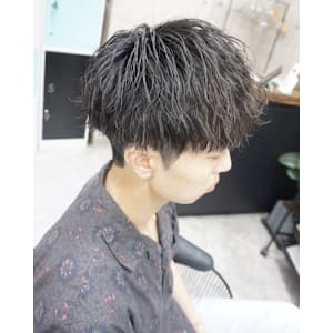 メンズカット/ソフトツイストパーマ - hair teria ryu 大塚【ヘアテリア リュウ オオツカ】掲載中
