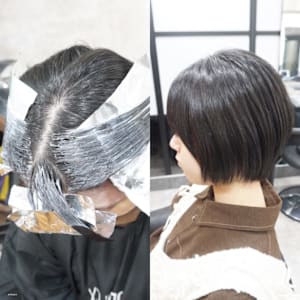 髪質改善縮毛矯正スタイル - hair teria ryu 大塚【ヘアテリア リュウ オオツカ】掲載中