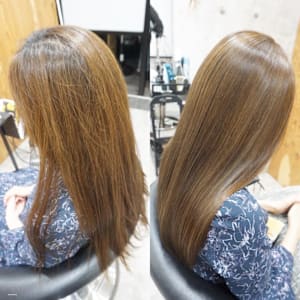 髪質改善縮毛矯正スタイル - hair teria ryu 大塚【ヘアテリア リュウ オオツカ】掲載中