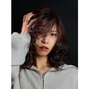 Feral Fluff｜ラベンダーグレージュの影透け - UNE ATTACHE【アンアタッシュ】掲載中