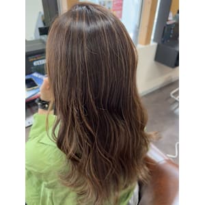 スジ感たっぷりハイライト