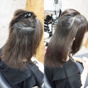 髪質改善縮毛矯正スタイル - hair teria ryu 大塚【ヘアテリア リュウ オオツカ】掲載中
