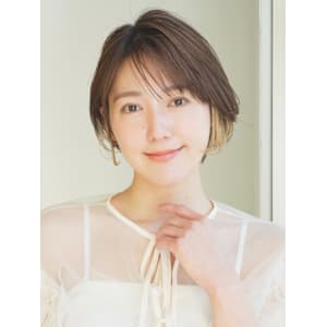 ショート・ボブ/丸顔/前髪あり/絶壁解消/40代/50代/ - INCEPTION  GINZA 銀座【インセプション】掲載中