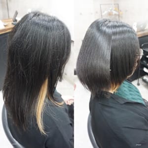 髪質改善縮毛矯正スタイル - hair teria ryu 大塚【ヘアテリア リュウ オオツカ】掲載中