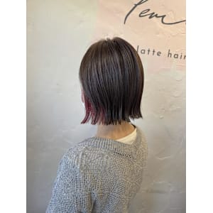 大人かわいい / インナーカラー - latte hair lemie【ラテ ヘア レミエ】掲載中