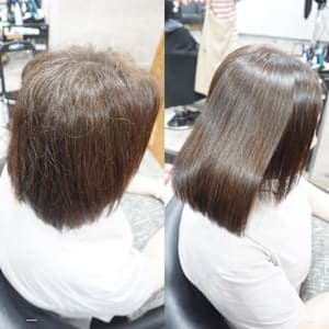 髪質改善縮毛矯正スタイル - hair teria ryu 大塚【ヘアテリア リュウ オオツカ】掲載中