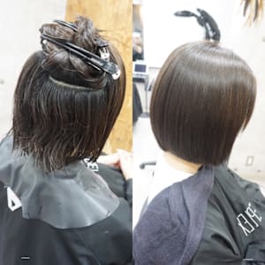 髪質改善縮毛矯正スタイル - hair teria ryu 大塚【ヘアテリア リュウ オオツカ】掲載中