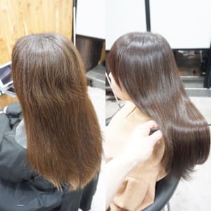 髪質改善縮毛矯正スタイル - hair teria ryu 大塚【ヘアテリア リュウ オオツカ】掲載中