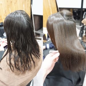 髪質改善縮毛矯正スタイル - hair teria ryu 大塚【ヘアテリア リュウ オオツカ】掲載中