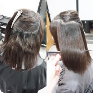 髪質改善縮毛矯正スタイル - hair teria ryu 大塚【ヘアテリア リュウ オオツカ】掲載中