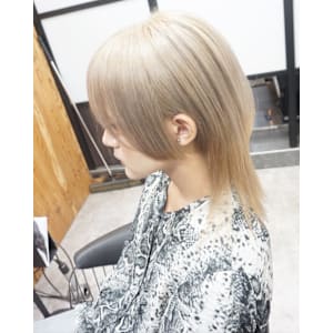 ケアブリーチハイトーンカラースタイル - hair teria ryu 大塚【ヘアテリア リュウ オオツカ】掲載中