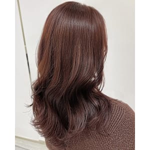 ピンクブラウンカラー - きいろいさんかくの美容室 Kanshall【カンシャル】【キイロイサンカクノビヨウシツ カンシャル】掲載中