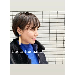 This_is_the_hair.0　仙台店×スタイル