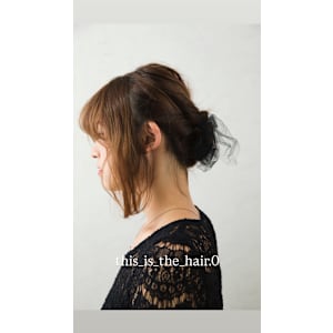 This_is_the_hair.0　仙台店×スタイル - This_is_the_hair.0　仙台店【ディスイズザヘアドットオー】掲載中