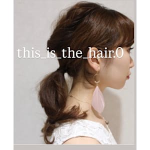 This_is_the_hair.0　仙台店×スタイル - This_is_the_hair.0　仙台店【ディスイズザヘアドットオー】掲載中
