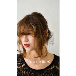 This_is_the_hair.0　仙台店×スタイル - This_is_the_hair.0　仙台店【ディスイズザヘアドットオー】掲載中