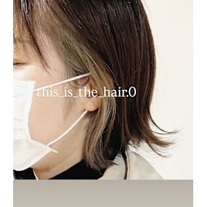 This_is_the_hair.0　仙台店×スタイル - This_is_the_hair.0　仙台店【ディスイズザヘアドットオー】掲載中