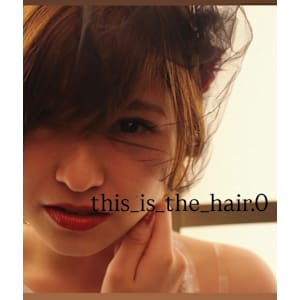 This_is_the_hair.0　仙台店×スタイル - This_is_the_hair.0　仙台店【ディスイズザヘアドットオー】掲載中