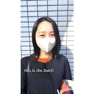 This_is_the_hair.0　仙台店×スタイル - This_is_the_hair.0　仙台店【ディスイズザヘアドットオー】掲載中