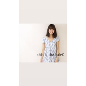 This_is_the_hair.0　仙台店×スタイル - This_is_the_hair.0　仙台店【ディスイズザヘアドットオー】掲載中
