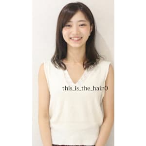 This_is_the_hair.0　仙台店×スタイル - This_is_the_hair.0　仙台店【ディスイズザヘアドットオー】掲載中