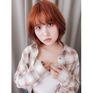 ワインレッド大人ガーリー抜け感ゆるふわミディアム20代30代 - mod's hair【モッズヘア】上尾/上尾西口店【モッズヘア アゲオ アゲオニシグチテン】掲載中