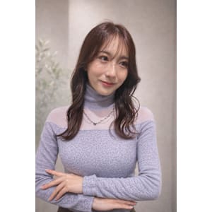 ラベンダーグレージュ/韓国風巻き