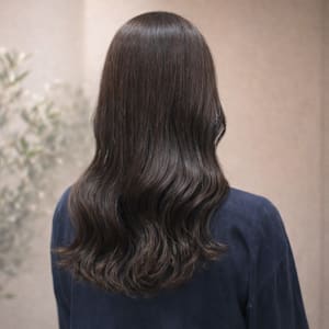 透け感グレージュカラー/シルバーグレージュ