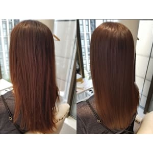 縮毛矯正×メテオカラー