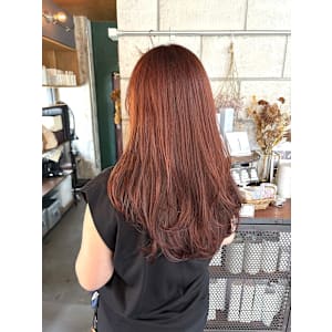 赤みブラウン×ロングレイヤー - fustener【ファスナー】掲載中