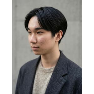 好感度No.1！大人ナチュラルセンターパート - 【メンズ個室サロン】ALL DAY HELLO'S【メンズコシツサロン オールデイハローズ】掲載中