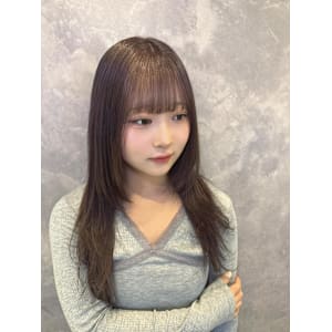 オリーブグレ／小顔に見せるヘア／ココアベージュ／黒髪カタログ - Lovis 浦和【ラビス ウラワ】掲載中