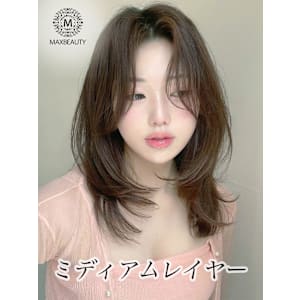 ミディアムレイヤー☆銀座/東京駅 - MAXBEAUTY GINZA【マックスビューティーギンザ】掲載中