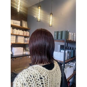 ピンクブラウンカラー - 半個室型美容室 Sourire 九産大前店【ハンコシツガタビヨウシツ スーリール キュウサンダイマエテン】掲載中
