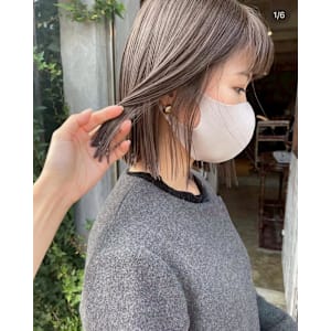切りっぱなしボブ/透明感シアベージュ/髪質改善/20代 - every【エヴリィ】掲載中