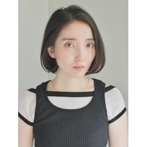 ショート・ボブ/丸顔/前髪あり/絶壁解消/40代/50代/ - INCEPTION  GINZA 銀座【インセプション】掲載中