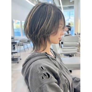 コントラストハイライトショートウルフショートネオウルフUP - W-TOKYO SHIBUYA【ダブルトーキョー シブヤ】掲載中