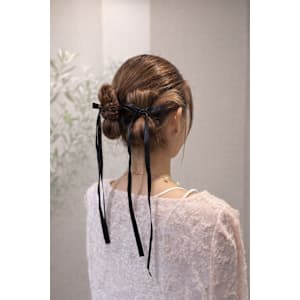 結婚式/お呼ばれに◎リボン風カチモリアレンジ