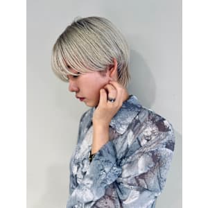 ホワイトブロンド×ショートスタイル - PERSONA 幟町店【ペルソナノボリマチテン】掲載中