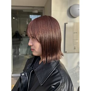 ボブ×チェリーブラウン - gem by artefice【ジェム バイ アルテフィーチェ】【ジェム バイ アルテフィーチェ】掲載中