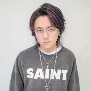 パープル ブリーチ グラデーション フェザー - i l l【イル】掲載中