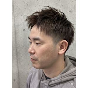 大人の爽やかツーブロック×無造作ショート - terra【テラ】掲載中