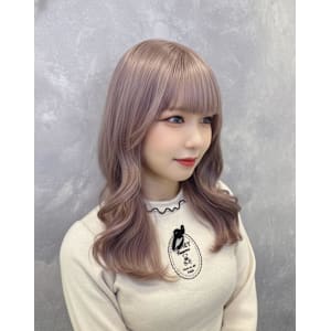 オリーブグレ／小顔に見せるヘア／ココアベージュ／黒髪カタログ - Lovis 浦和【ラビス ウラワ】掲載中
